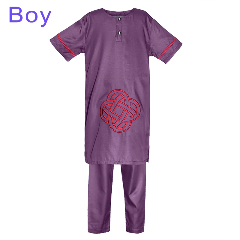 H&D African Children Clothing Africa Kid Boy Girl Dashiki Shirts Suits Two 2 Piece Set Kids Outfit Child Girls Top Pant Sets