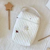 Embroidered Mommy Bag Hangable Stroller Zipper Portable Diaper Wet Bag Storage Bag 5