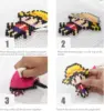 5mm Fuse Beads Pegboards Large Plastic Bead Pegboard Fuse Beads Boards with Beads Square Peg Boards Kit for Kids DIY Craft Beads 5