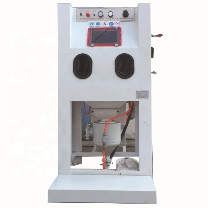 Cabinet Airless Sandblasting Machine Alloy Wheel Dry Sandblasting Machine