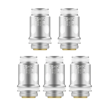 OEM 5pcs santi coil mesh s1 0,4 ohm dl s2 0,6 ohm rdl бобина глава за santi charon baby plus knight 40 kit_Oem 5pcs santi coil ом dl s2 4 ohm dl s2 0 6 ом rdl намотки