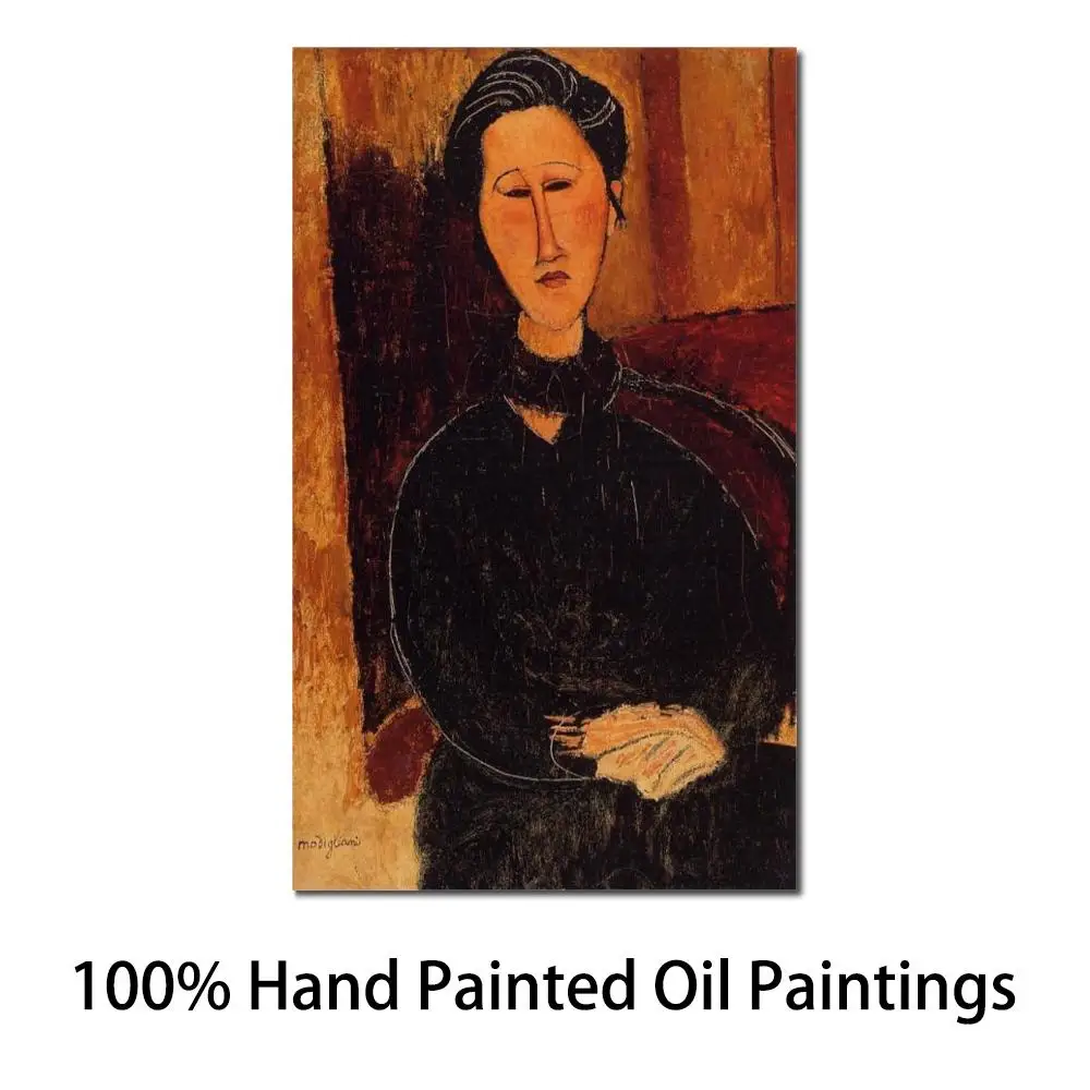 

Anna (Hanka) Zabrowska Amedeo Modigliani живопись для продажи масло на холсте Ручная роспись высокое качество