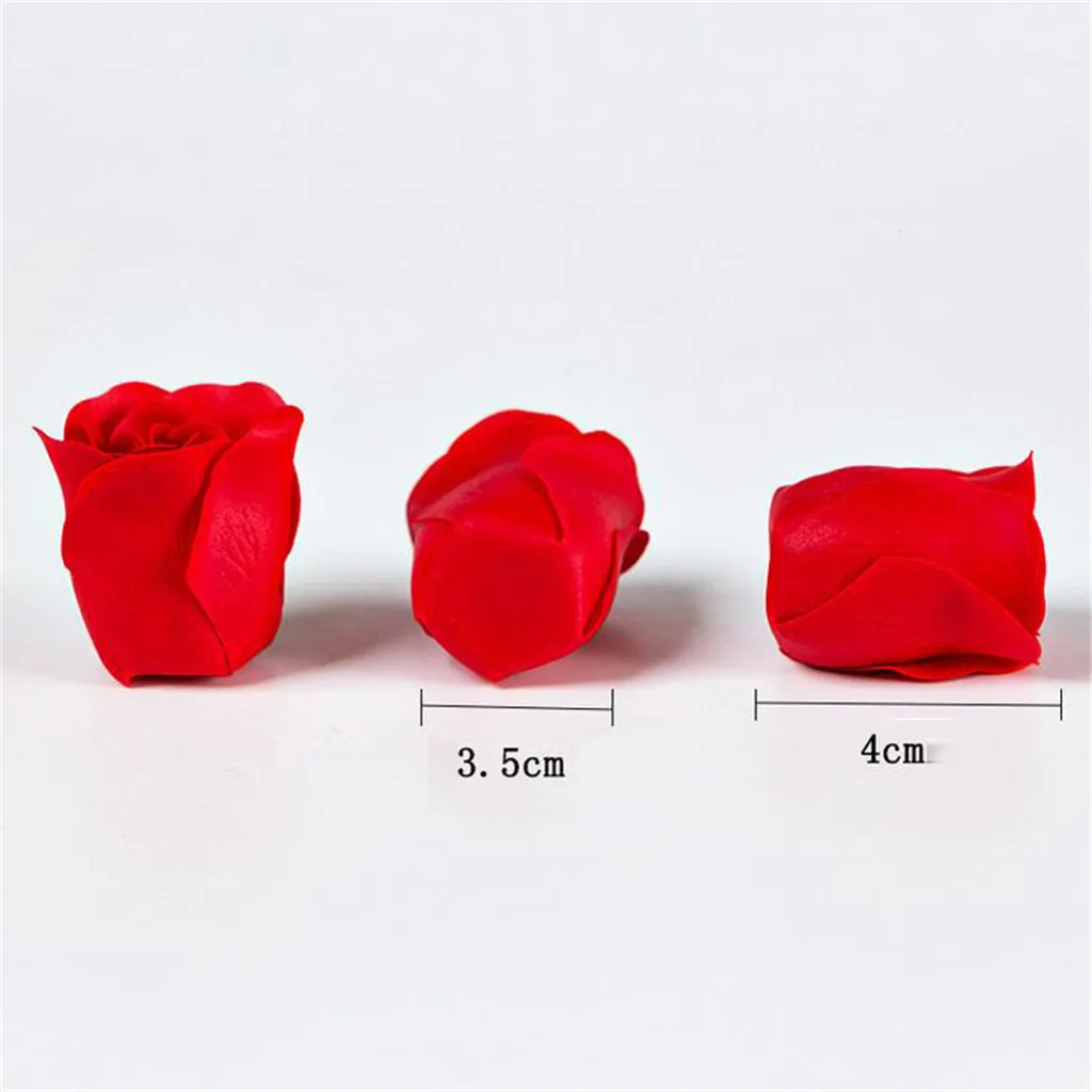 Artificial Roses 81pcs Rose Flower Head Soap Flower Head Without Package Valentine's Day