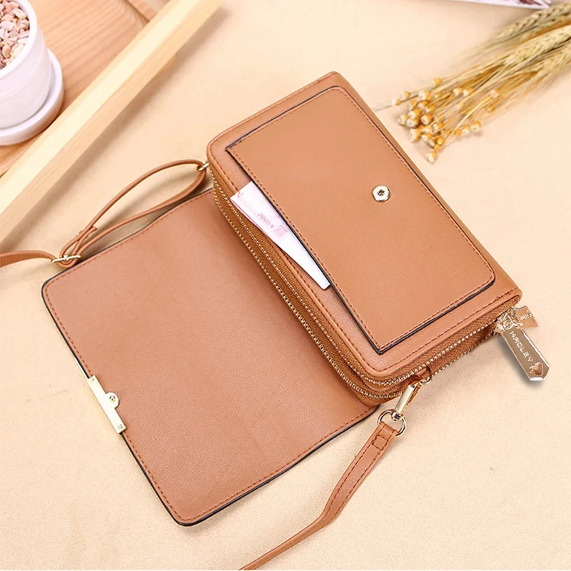 Leather handbag Crossbody bags Women handbags Women Pu Leather Handbags Female Multifunctional Large Capacity Shoulder bags Fashion Crossbody Bags for Ladies Phone Purse