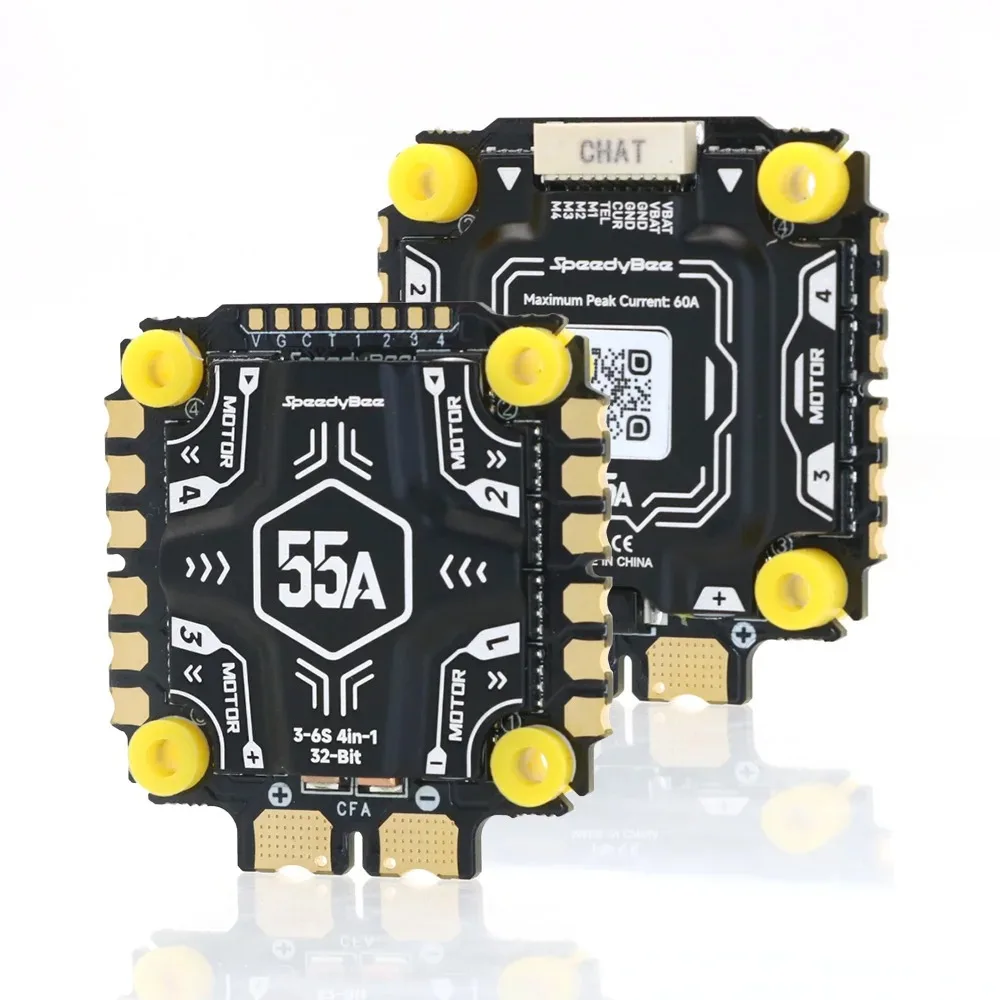 SpeedyBee F405 V5 55AFlight Stack, контроллер полета FPV ESC с настройкой параметров Bluetooth для дронов FPV thumbnail 5