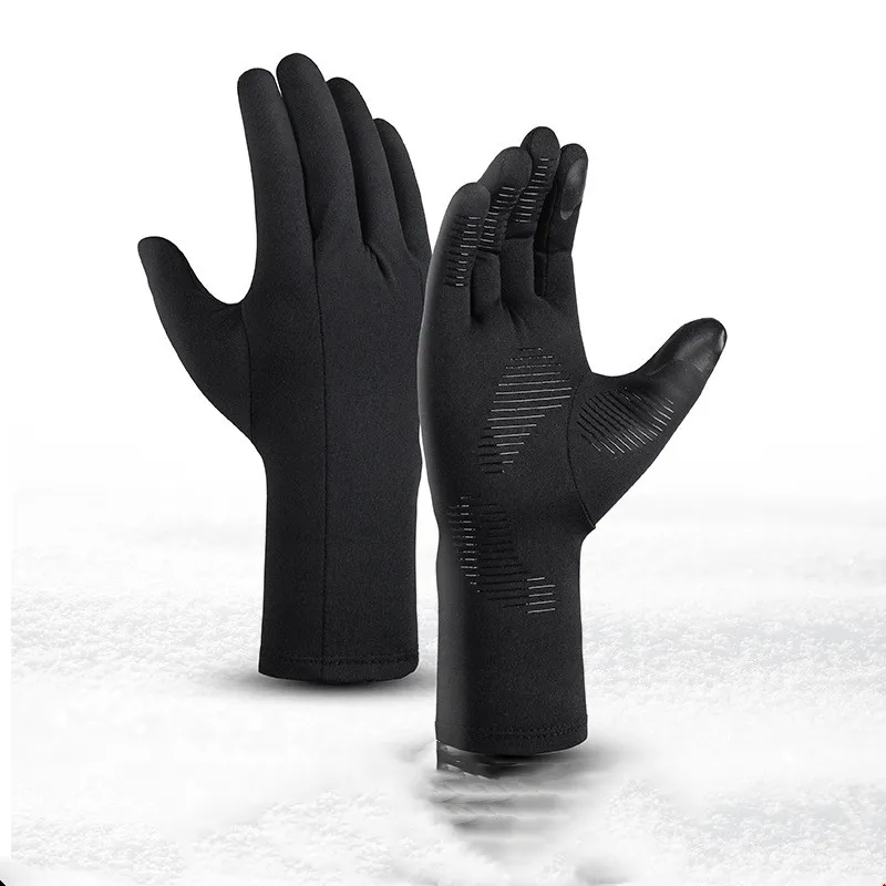 Ski Gloves Black Liner Inner Thin Touchscreen Usefulness Party Gloves Ultralight Sports Full Fingers  Snowboard Accessories 3