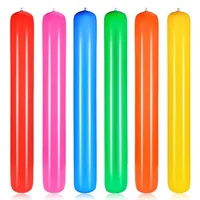 4PCS Inflatable Cheer Sticks Colorful Adults Float Water Noodles Outdoor Water Games Toy for Beaches Swimming Pool Party Decor 1