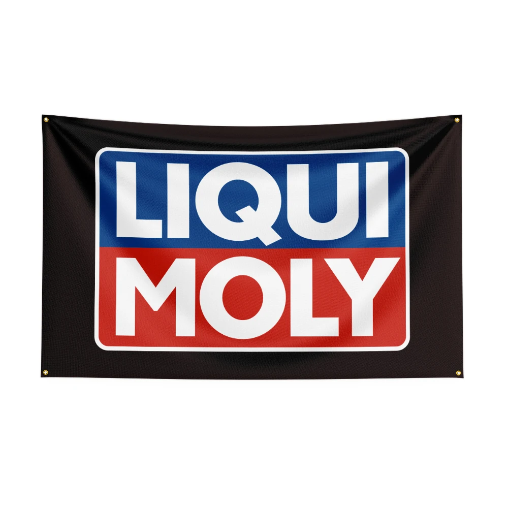 

3X5Ft Liqui Molys Racing Oil Flag For Decor