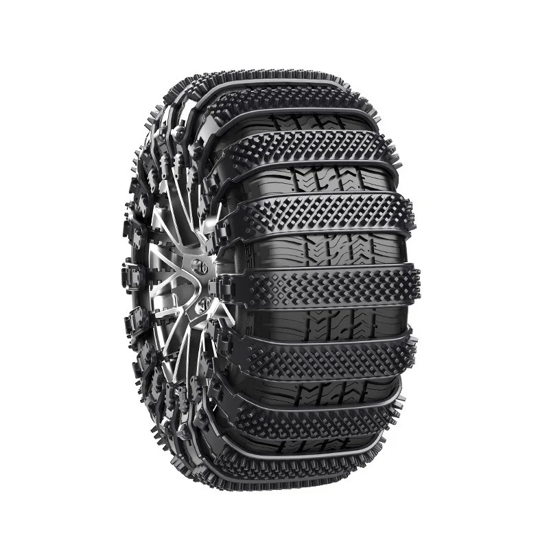 Automobile anti-skid tracks, thickened beef tendon, universal tire anti-skid chains