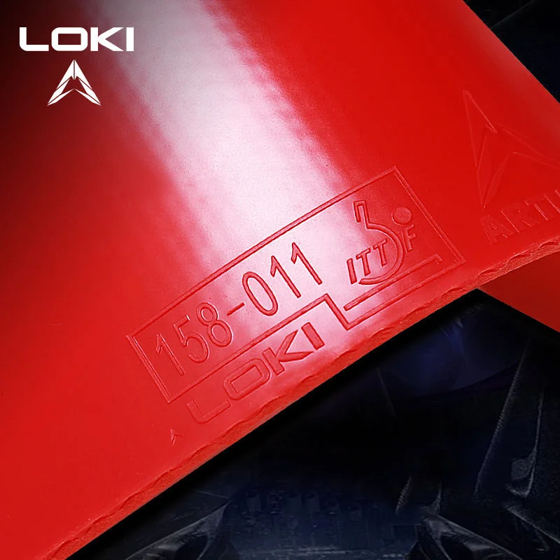 LOKI ARTHUR China Table Tennis Rubber Sticky Offensive Ping Pong Rubber Pimple-in Tacky with Hard Cake Sponge