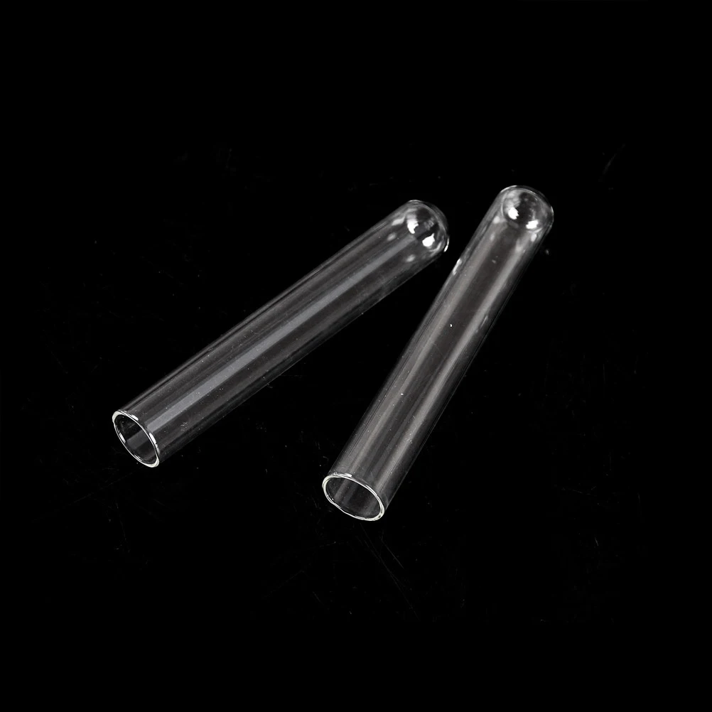 15*100 mm Glass Blowing Tubes 4 Inch Long Thick Wall Test Tube Experimental test tube supplies 10Pcs plastic test tubes