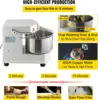 Commercial Food Mixer, 8.5Qt Capacity, 450W Dual Rotating Dough Kneading Machine with Food-grade Stainless Steel Bowl, Security 4