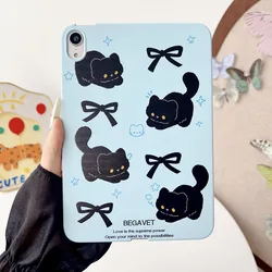 Enhanced Shockproof Protective Tablet Case Shell for Mini 6th 7th 8.3inch (Black Cat)