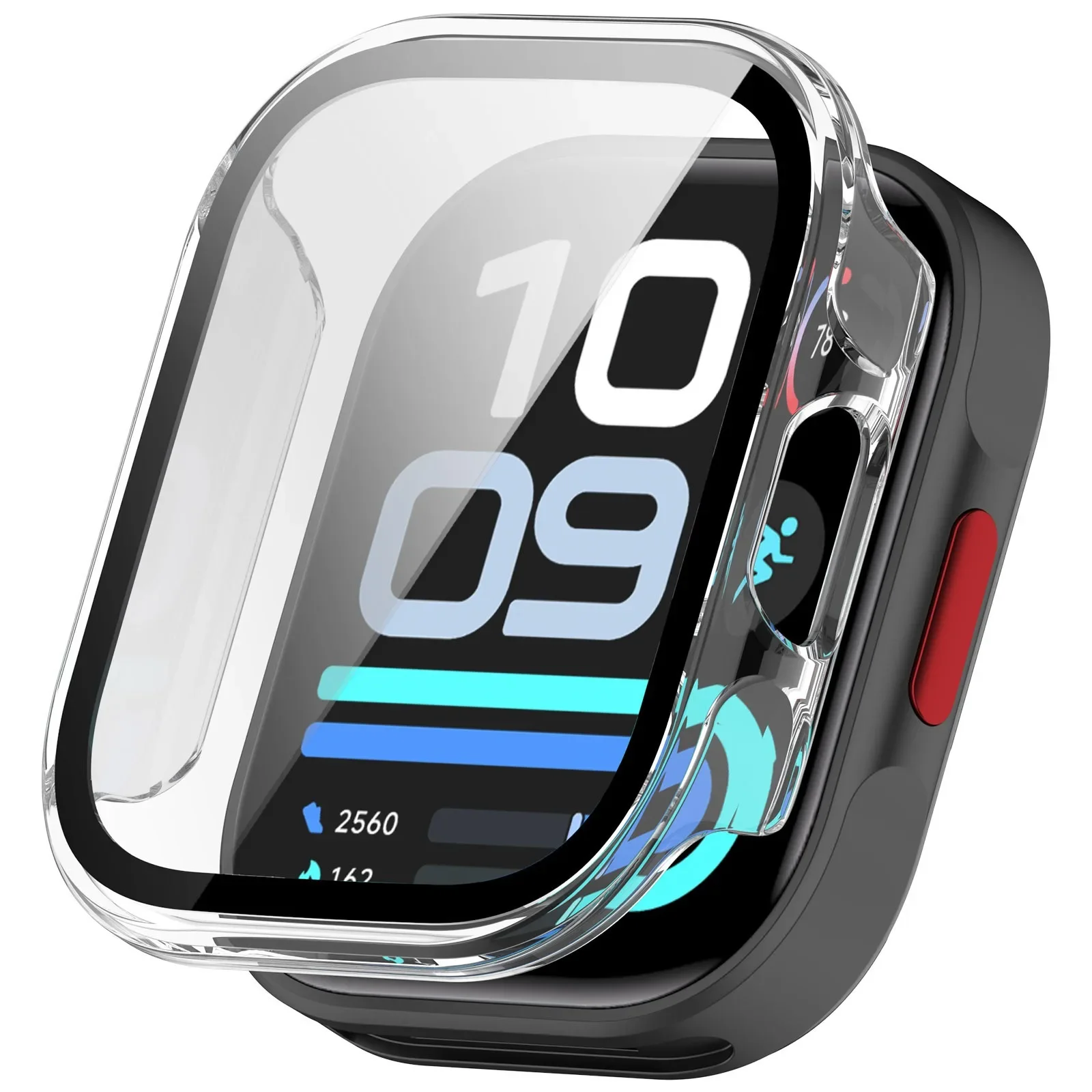 Premium Tempered Glass + PC Anti-Fall Full HD Protective Case Cover