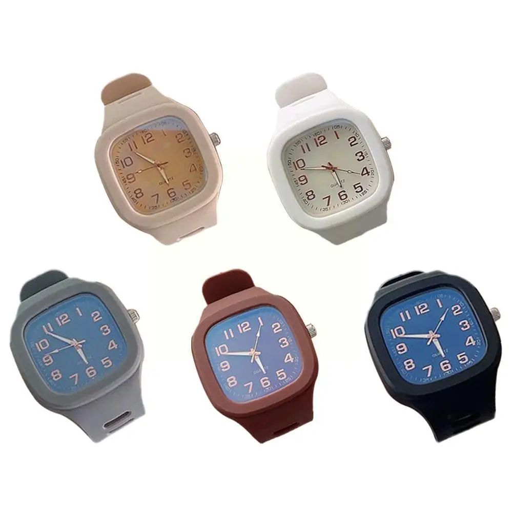 

Fashion Women Watches Squartz Dial Watch Women Female Silicone Quartz Clock Ladies Feminino Relogio Wristwatches V6X7