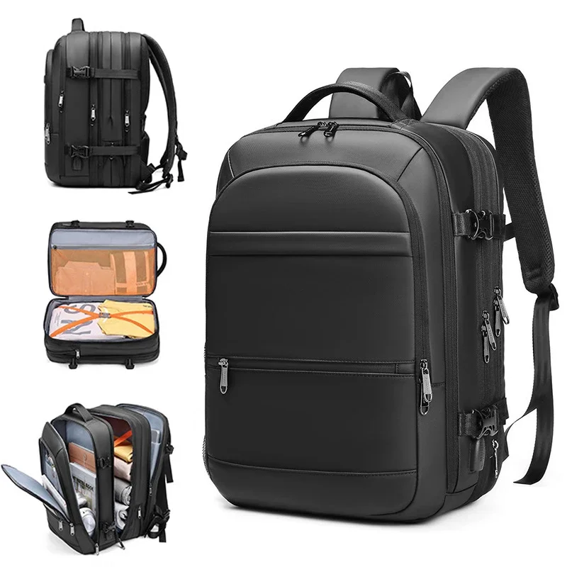 

Men's Multifunction USB Laptop Business Backpack School Bag Waterproof Expandable Large Capacity Backpack for Male Female Women