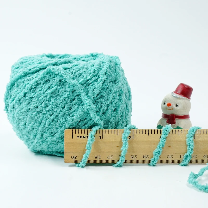 50g/Lot (80 Yards) 100% Polyester 3ply Fluffy Soft Short Cashmere Yarn Crochet For Throw Pillows Bobby Pins DIY Dolls. XKA 3