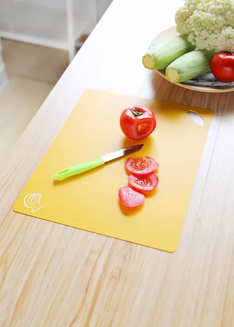 Chop Chop Flexible 4-Piece Plastic Cutting Board Set