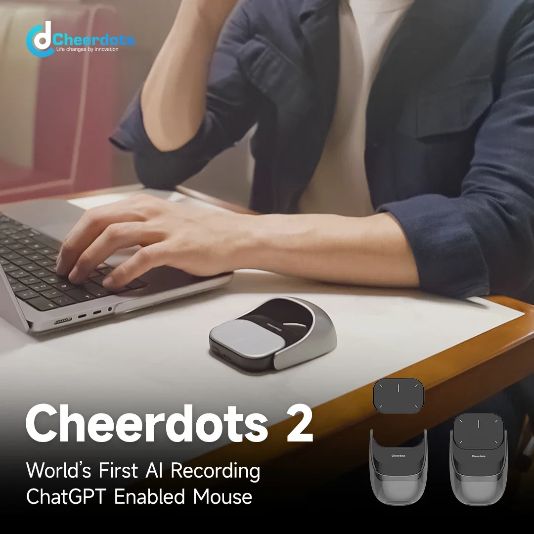 Cheerdots Cheerdots2 Wireless Detachable Air Mouse 2Mode Touchpad All-in-one Pocket Lightweight Customized Office Gaming Mouse wireless mouse gaming mouse wireless gaming mouse