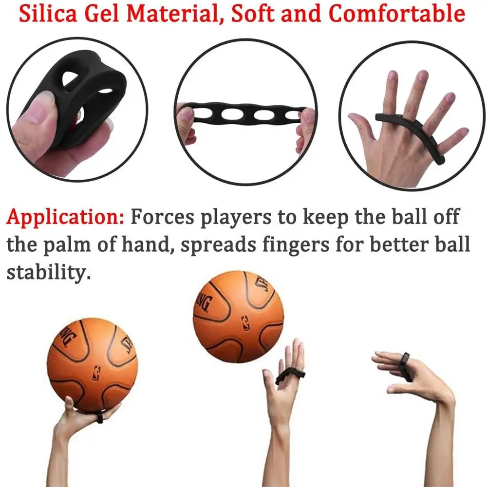 Picnic and Other Outdoor Activities dfgjdryt Pragmatic Best Basketball Shooting Trainer 5 Fingers Silicone Shot Lock Basketball Ball Training Fastness-lock for Camping 