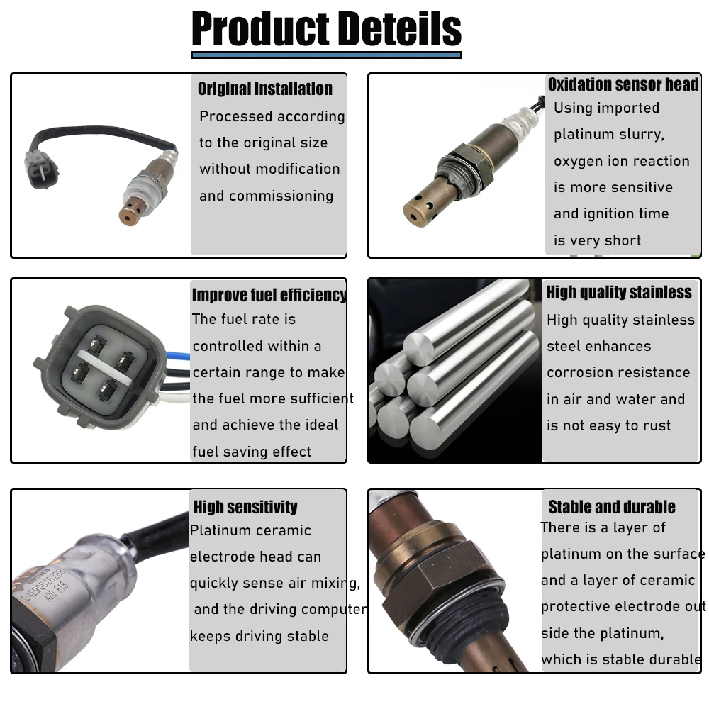 Upstream Oxygen Sensor For Toyota Camry Highlander Sienna Lexus