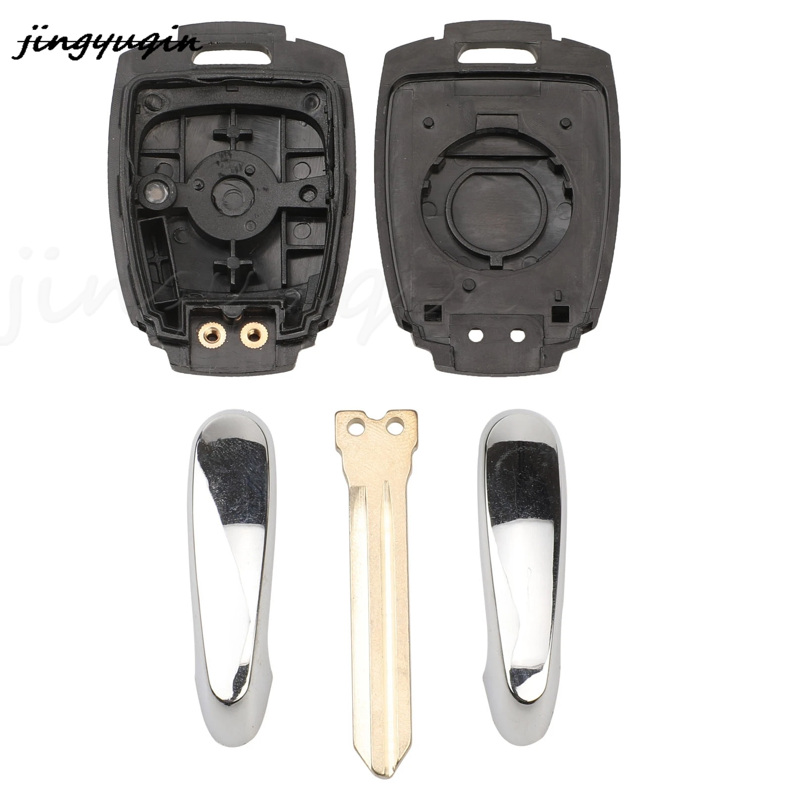 2 Buttons Replacement Remote Car Key Shell Case Fob For Ssangyong korando 2012 Action 2012