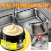 Metal polishing paste 70g - stainless steel quick renovation kit, bathroom shower chrome-plated part renovation cream，suitable