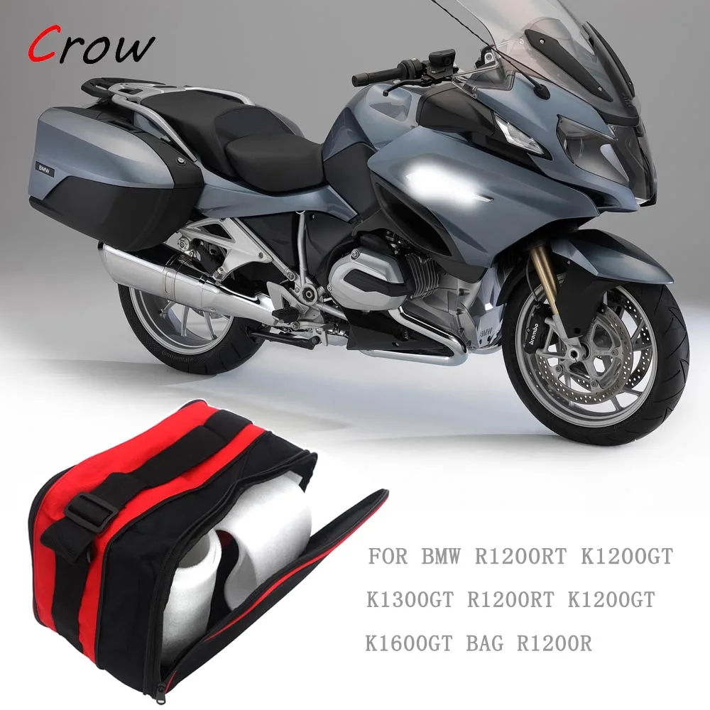 

Pannier Liner Bags Expandable Motorcycle Tail Luggage Saddle Riding Travel Bags Saddle bags For BMW R1200RT R1200 RT R 1200 RT