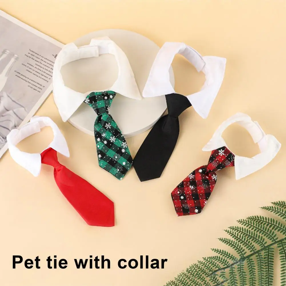 Pet Collar Tie Cat Dog Tux Suit Collar Elegant Dog Tuxedo Neck Tie Gentleman Drool Towel Set Wedding Birthday Party Supplies