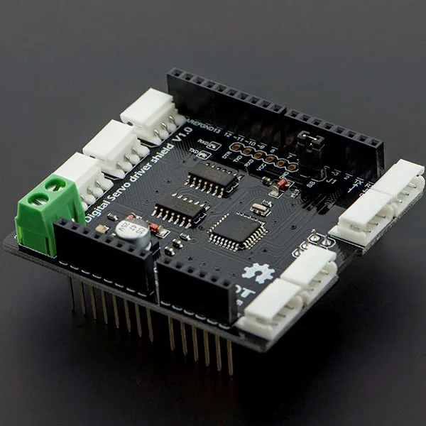 

DFROBOT DRI0027 совместимая плата расширения Arduino digital servo