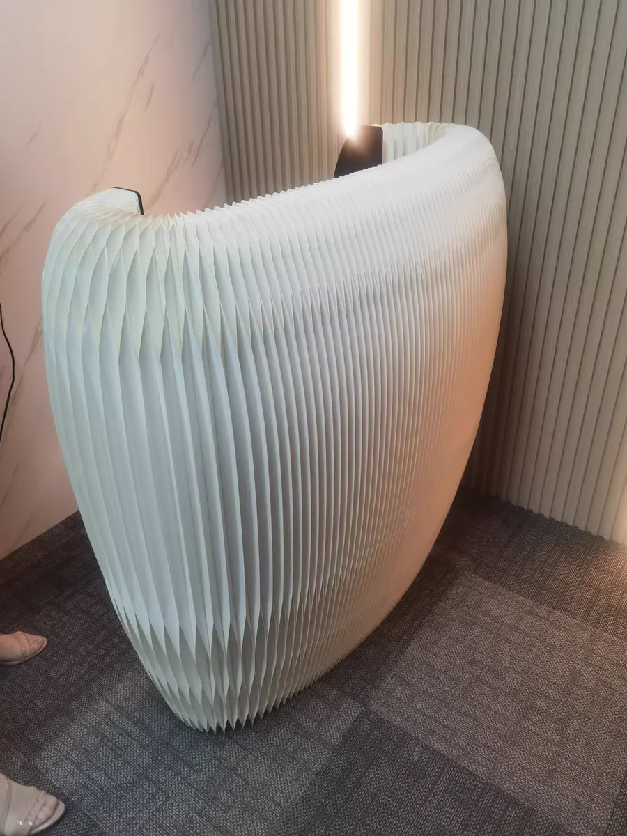 Modern minimalist commercial office reception desk, clothing store, convenience bar, exhibition information desk GN645TB