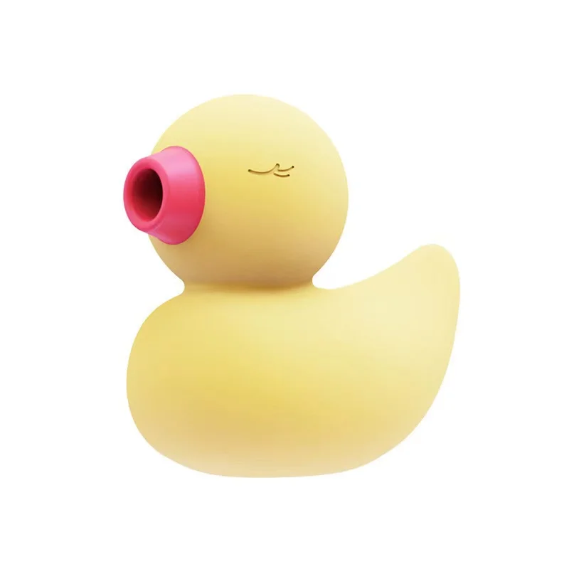 Cute duck sucking licking tongue vibrator nipple clit clitoris stimulator female masturbation