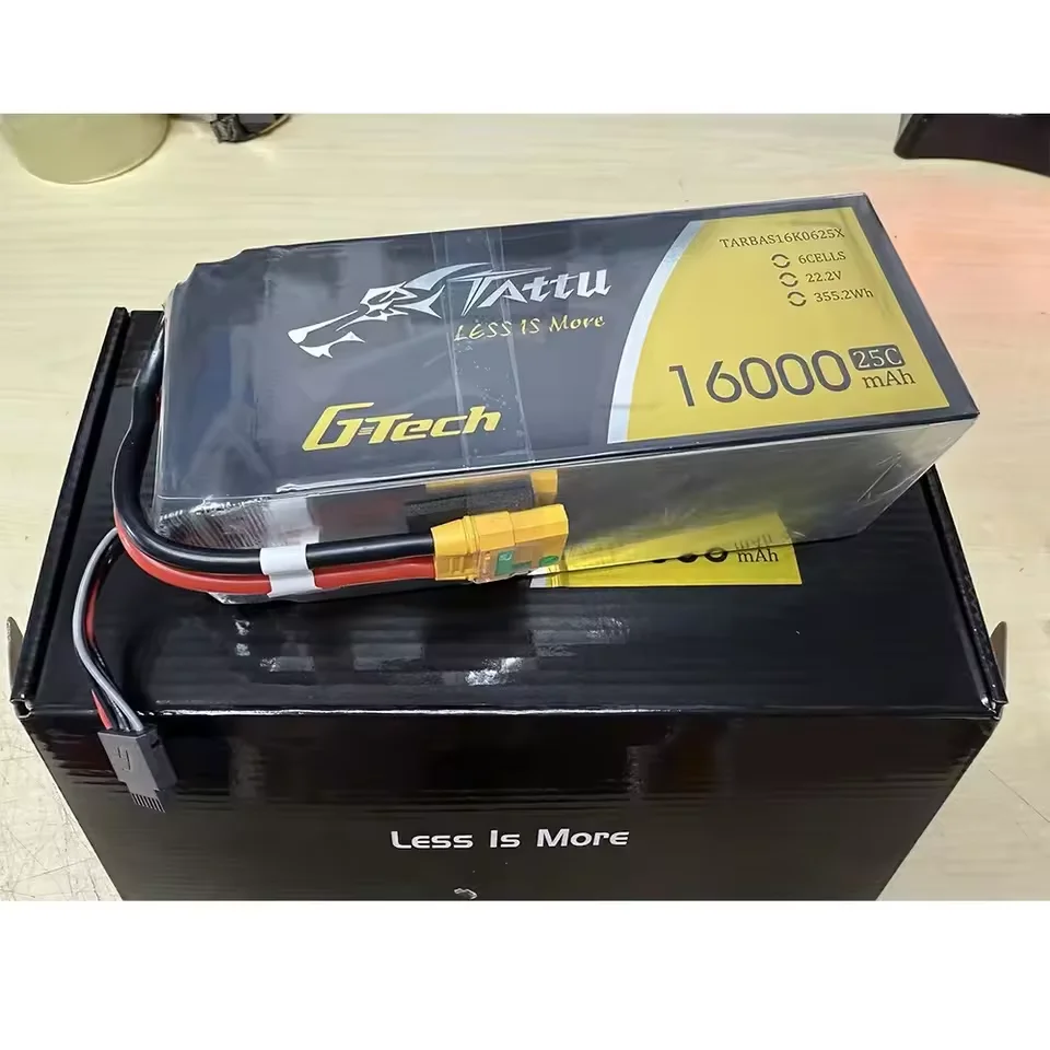 新型TATTU G-TECH 22000mAh 16000mAh 6S 25C 22.2V リポバッテリー 