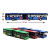 City Express Bus Double Buses Diecast Vehicles Toys Funny Pull Back Car Children Kids Gifts 1:64 Alloy City Bus Model Vehicles 5