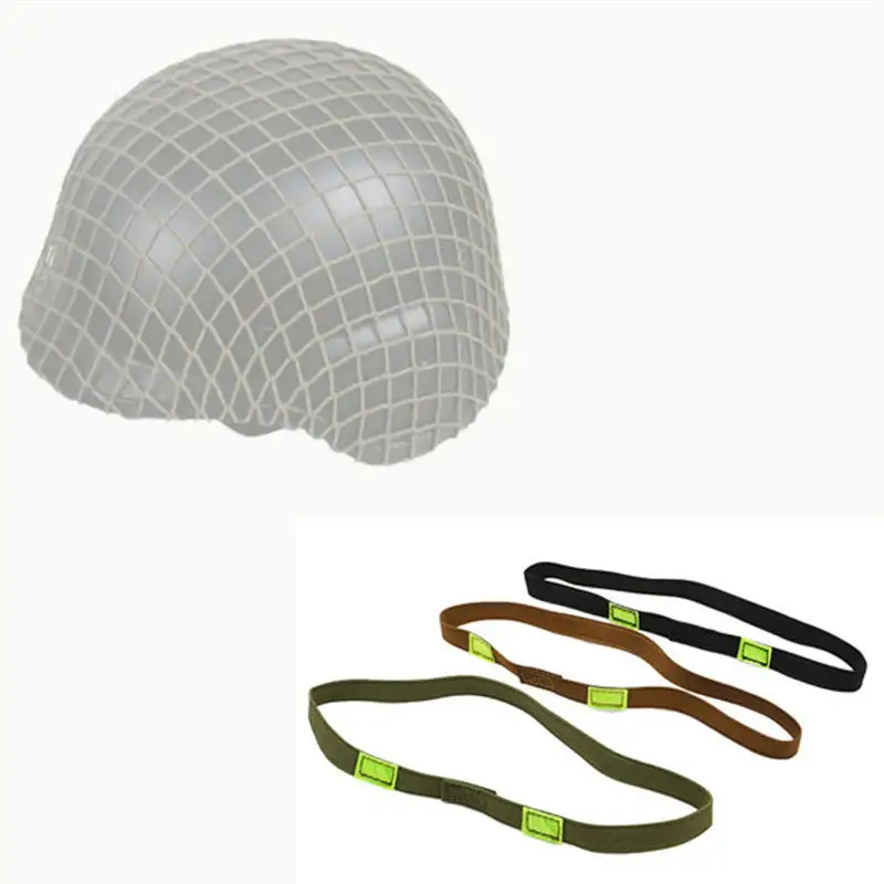 Tactical Helmet Fluorescent Rope MICH M88 Helmet Elastic Glow Strip Luminous Strap Safe Cycling Walk at Night
