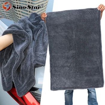 Double-Sided Car Drying Towel – 1500GSM Microfiber, Twisted Loop Design, Superior Absorption, Streak-Free Car Wash Towel