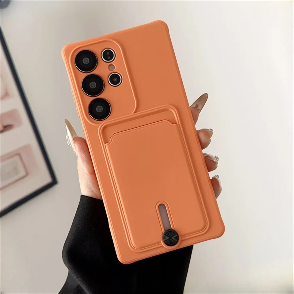 Premium Liquid Silicone Card Holder Case - Ultra Slim & Durable Design