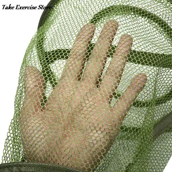 낚시 그물 낚시 케어 크릴 태클, 부드러운 고무 랜딩 네트 캐스트, 낚시 네트워크 케이지 액세서리, 물고기 태클 도구, 1PC