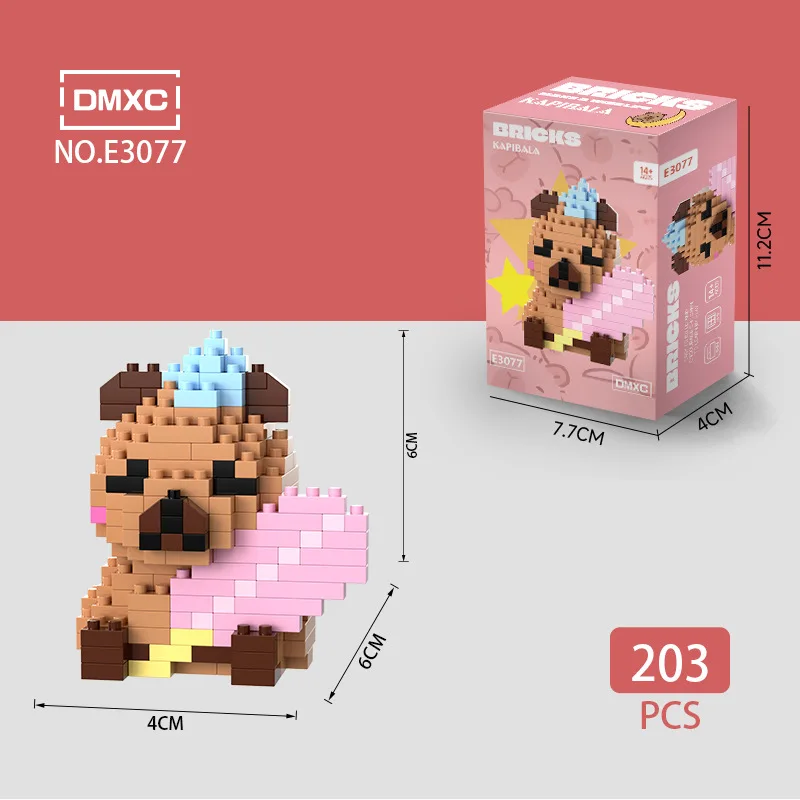 KAPIBARA New Capybara Building Blocks Children's Puzzle Toys Kapibara