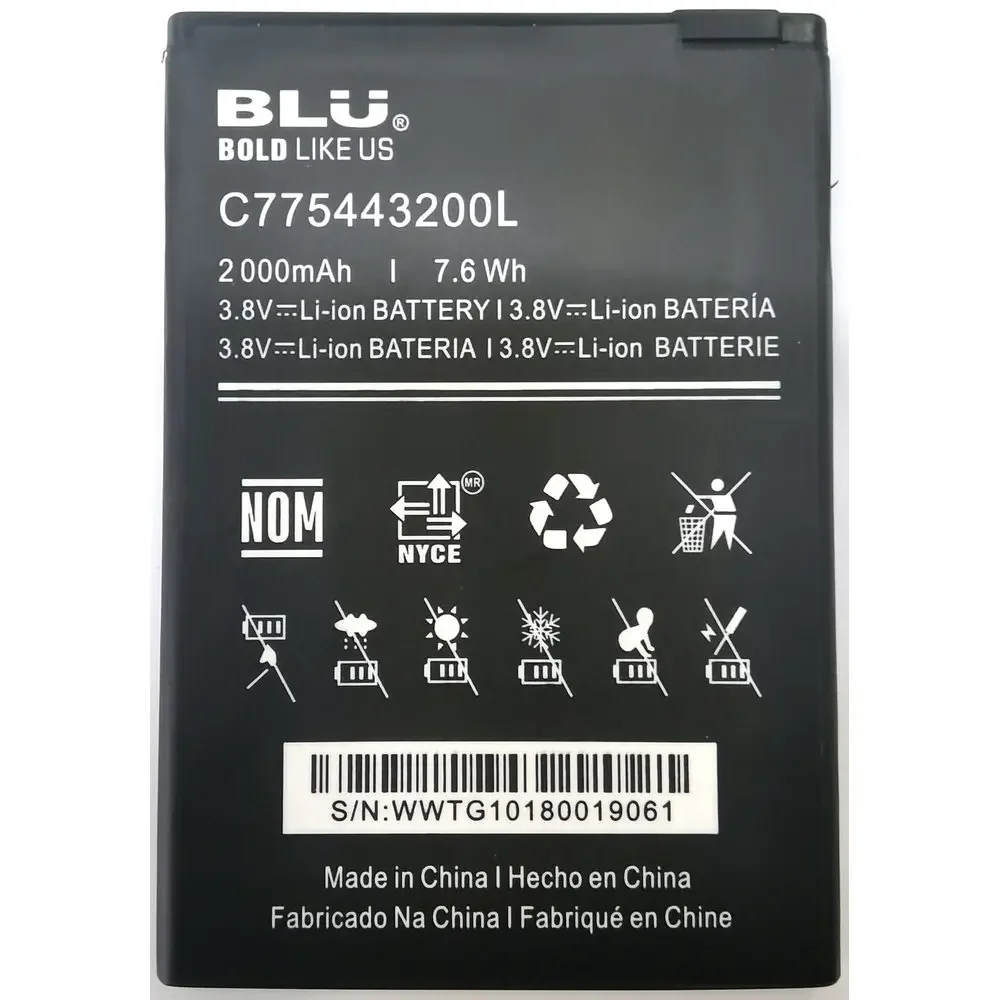 

Новый аккумулятор BLU N5C600T