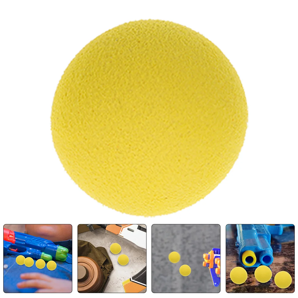 

36 Pcs Hit Me Duck Toy Shoot Ball Replacement Game Sponge Eva Games Balls Round Kids