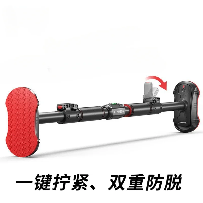 Single pole household indoor pull-up device wall single pole non-punching door frame fitness horizontal bar
