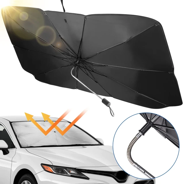  Car Windshield Sun Shade Umbrella, Foldable Car