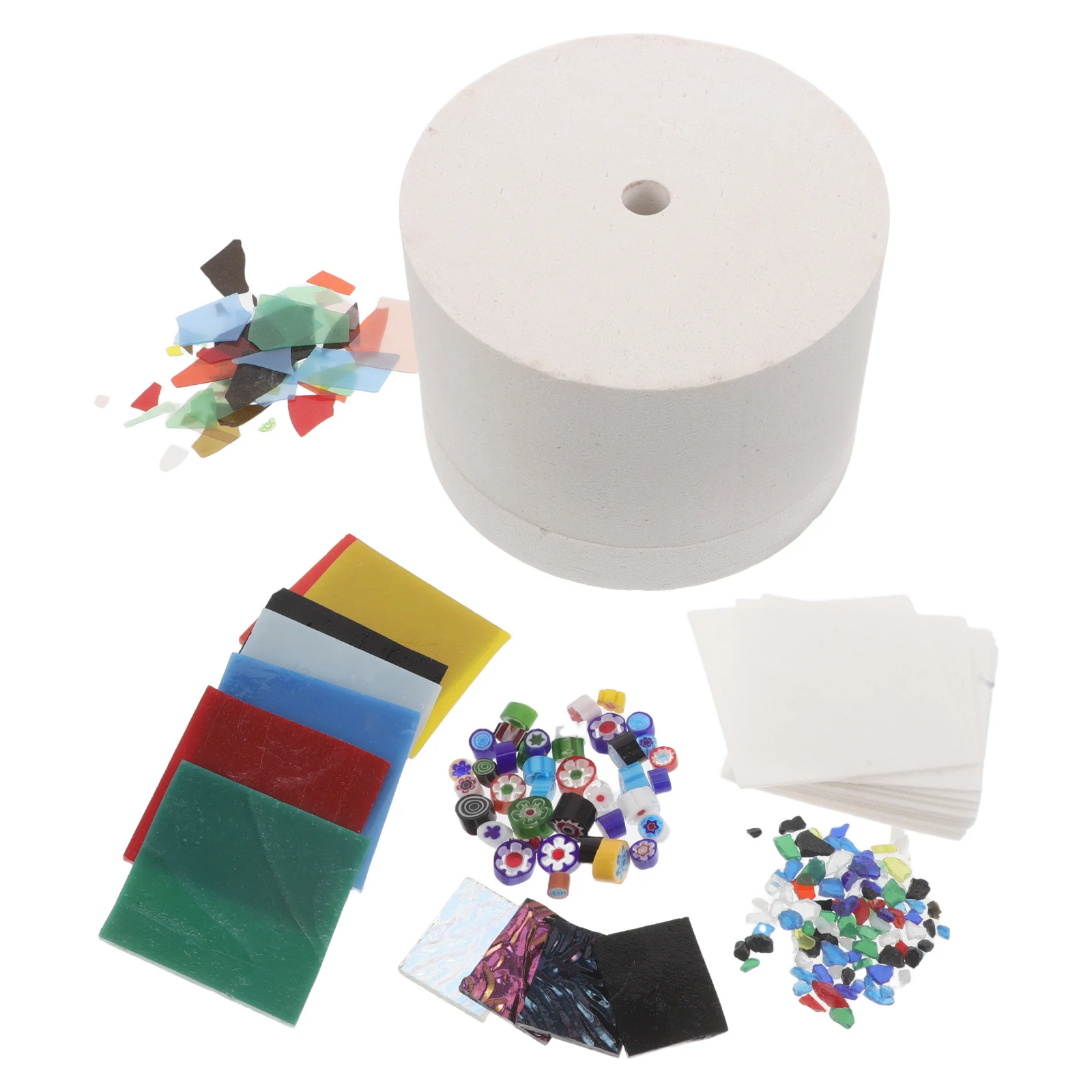 1 set 1 Set Microwave Kit Glass Fusing Mini Pottery Kiln For Home Jewelry Making Diy Glass Pendants Earrings-Small Kiln For