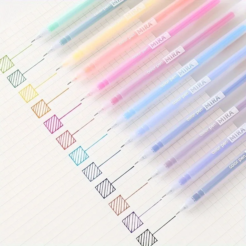 Penne a Sfera Colorate con Punta Fine da 0,5mm, Ideali per Ufficio e Scuola, Essenziali per Prendere Appunti e Scrivere - immagine 3