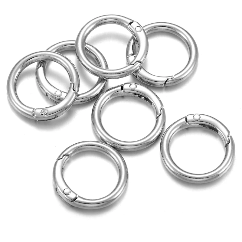 Multi-Colored Alloy Keychain