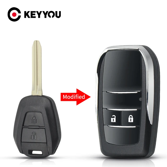 Auto Funk Schlüssel Ersatz Gehäuse passend für Isuzu D-MAX Bison KB MU-X ab  2010
