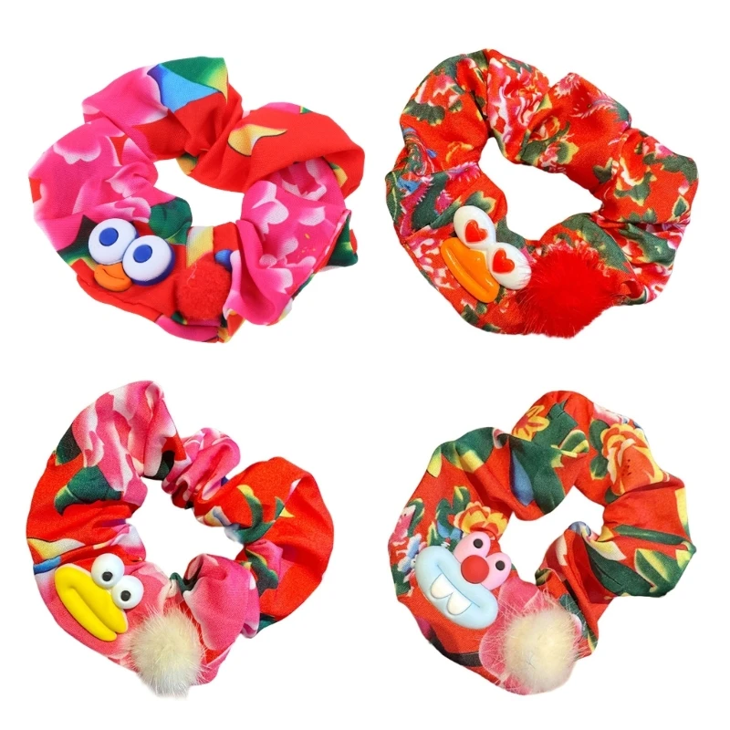 

Hair Rope Funny Scrunchies Floral Hair Tie Scrunchies Hair Holder