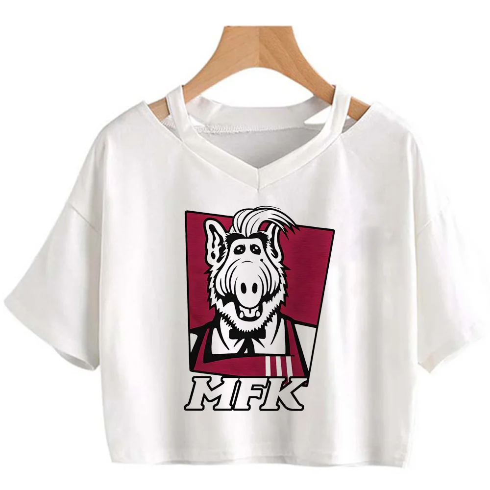 Alf Tshirt Donna Anime Harajuku Tshirt Abbigliamento Anime Femminile