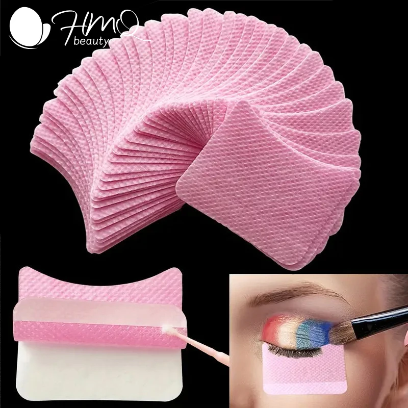 Eyelash Patches 200/40pcs Disposable Eyelash Extension Cotton Pads for Removing Eyelashes Under Eye Makeup Tools